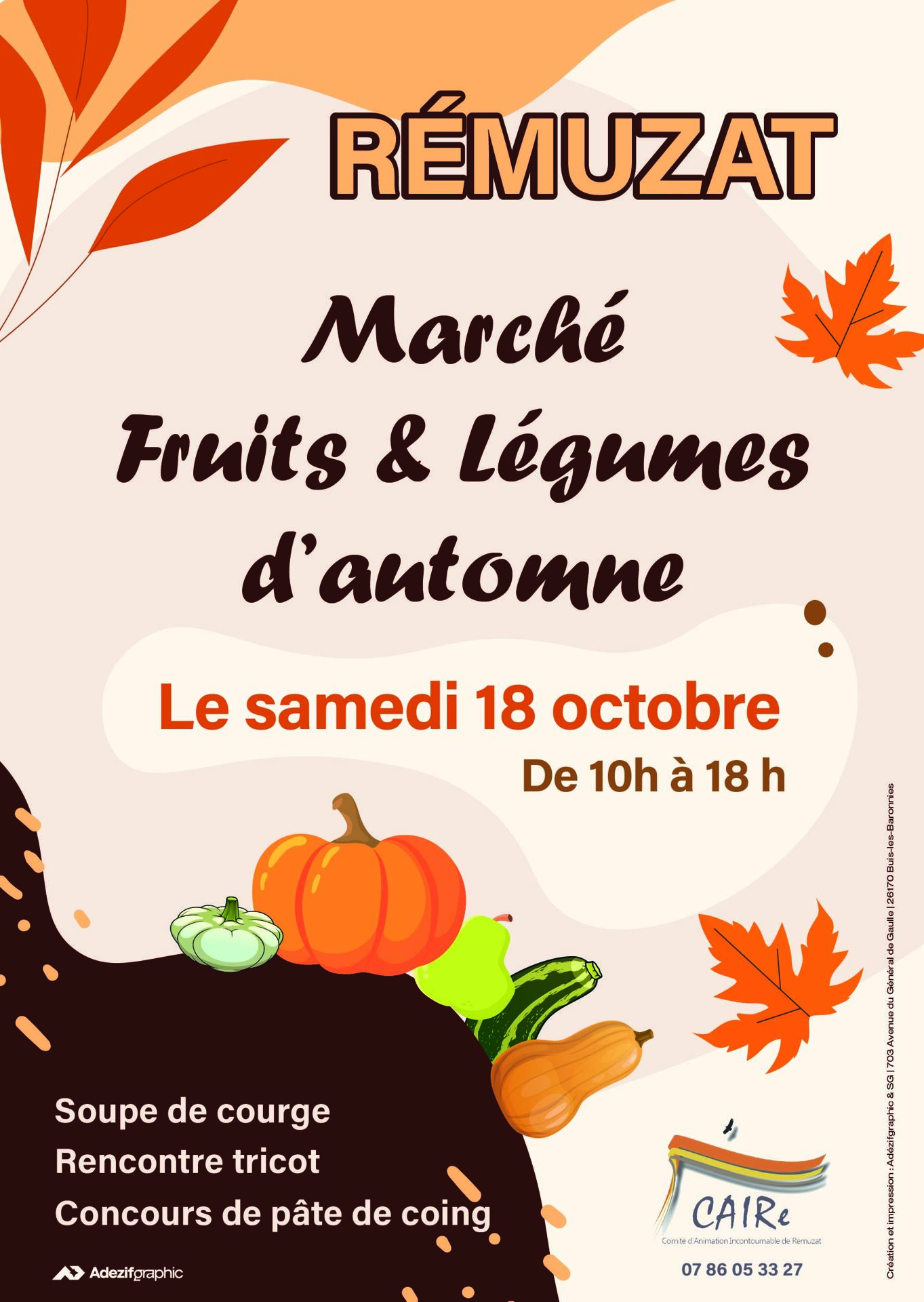 Marché fruits & Légumes 